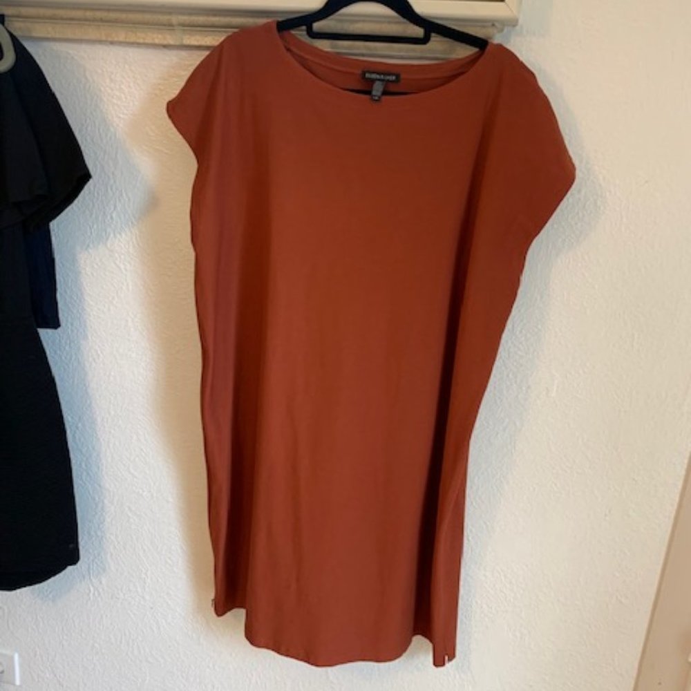 COPY - NEW Eileen Fisher Burnt Orange Dress
